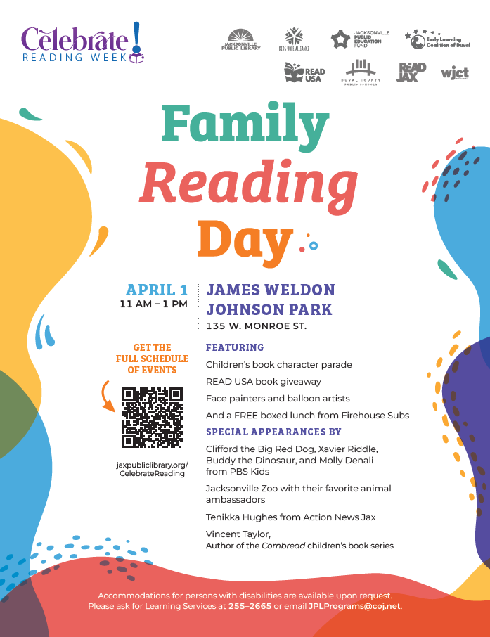 Family Reading Day Flyer