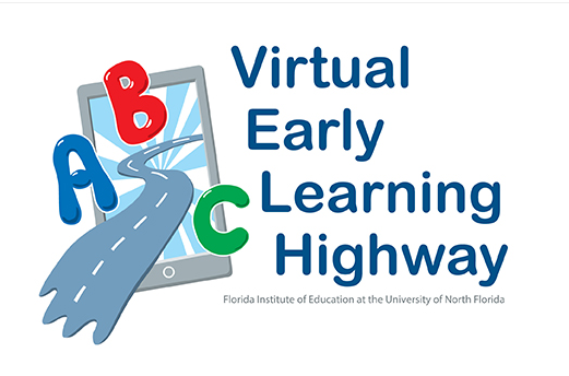 Virtual Early Learning Highway Logo