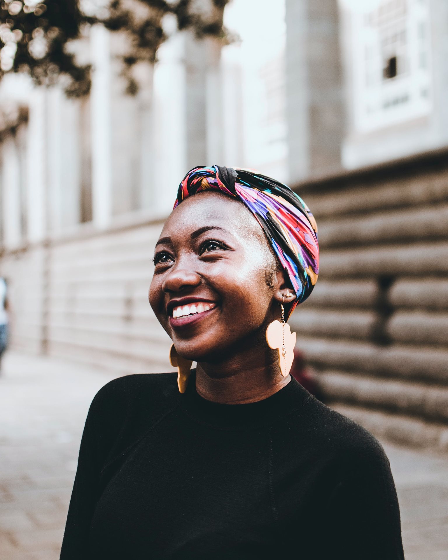 An African American woman